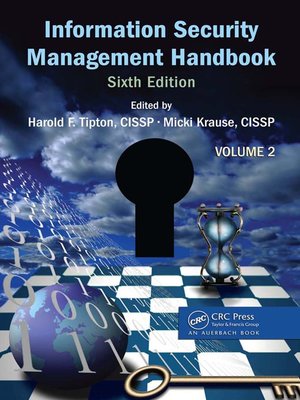 cover image of Information Security Management Handbook, Volume 2
